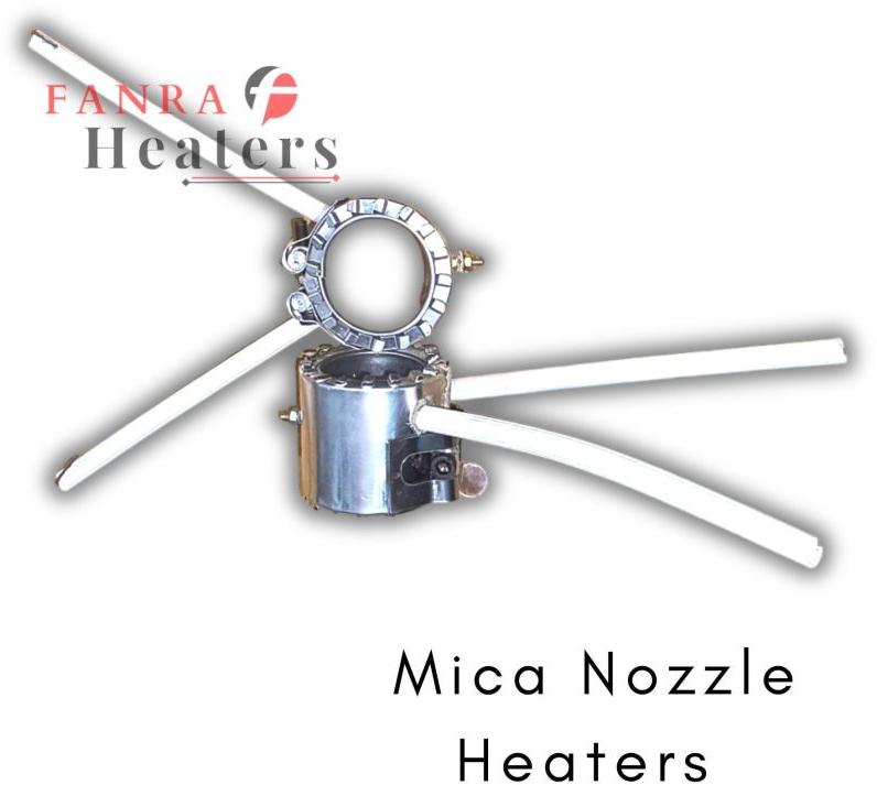 Mica Nozzle Heaters, for Extruder Machine