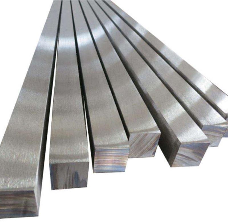 Silver Alloy Steel Square Bar, for Industrial