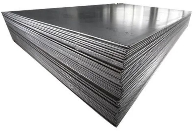 Silver Rectangular Metal Cold Rolled Sheets, for Industrial, Feature : Fine Finishing, High Strength