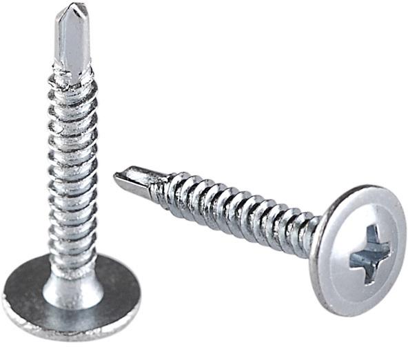Polished Stainless Steel Self Drilling Screws, Packaging Type : Box