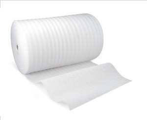 Plain EPE Foam Roll, for Wrapping, Filling Gaps, Insulation, Protection Packaging, Size : All size