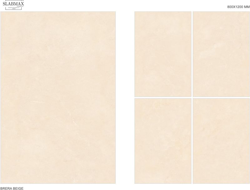 Brera Beige Glossy Surface Vitrified Tiles, Size : 80X120cm