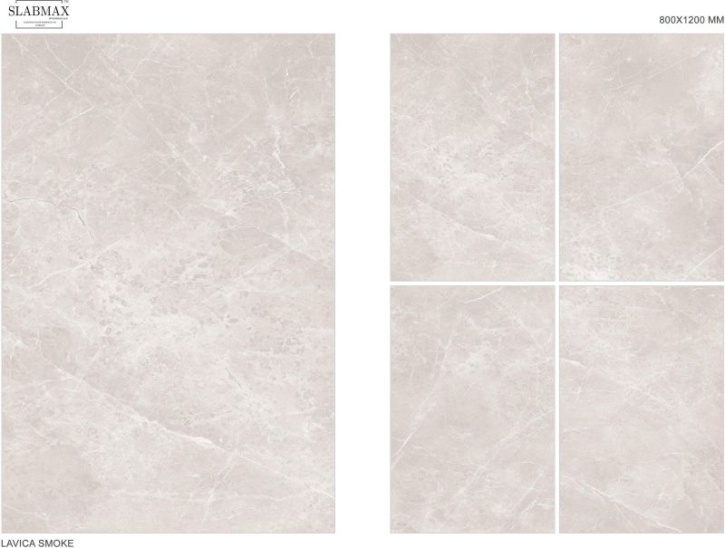 Grey Rectangular Lavica Smoke Matt Surface Vitrified Tiles, for Flooring, Size : 80X120cm