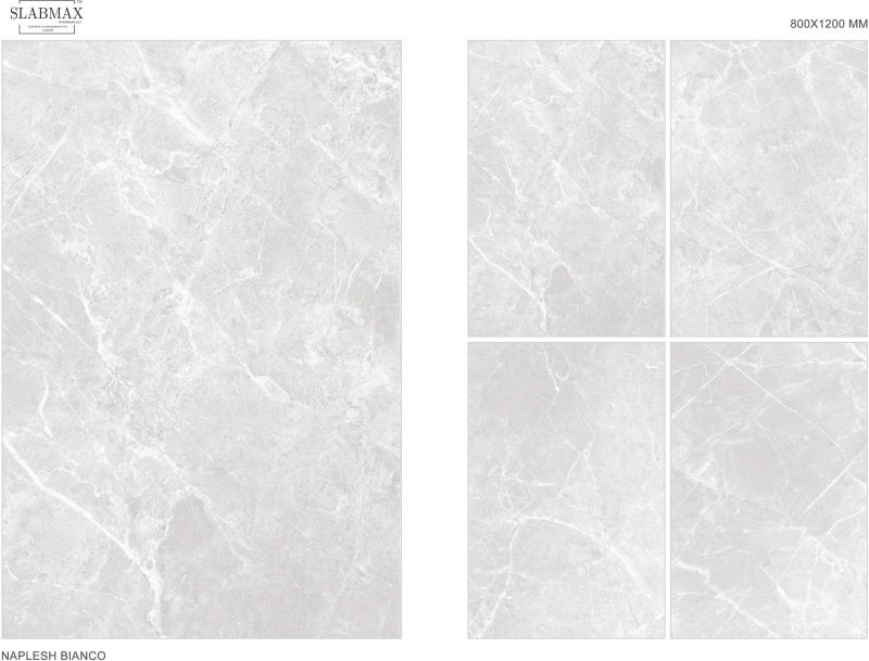 Naplesh Bianco Matt Surface Vitrified Tiles, Size : 80X120cm