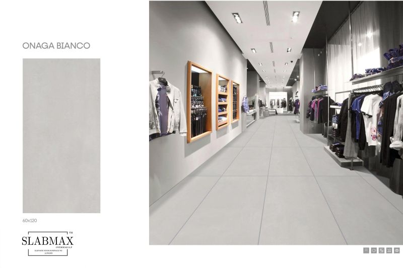 Onaga Bianco Matt Finish Glaze Vitrified Tiles