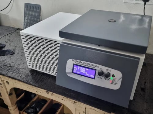 Grey 220V Electric Table Top Centrifuge