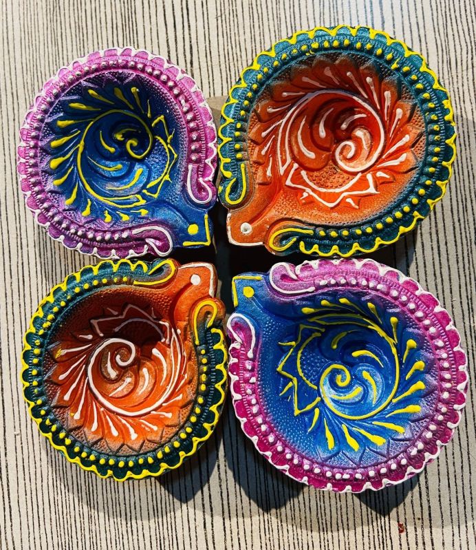 Printed Clay Diya