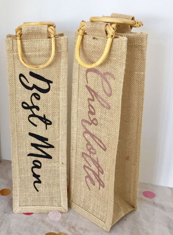 Jute Bottle Bags