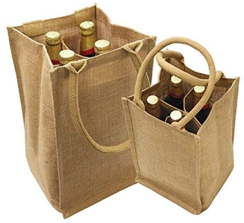 Jute Bottle Bags