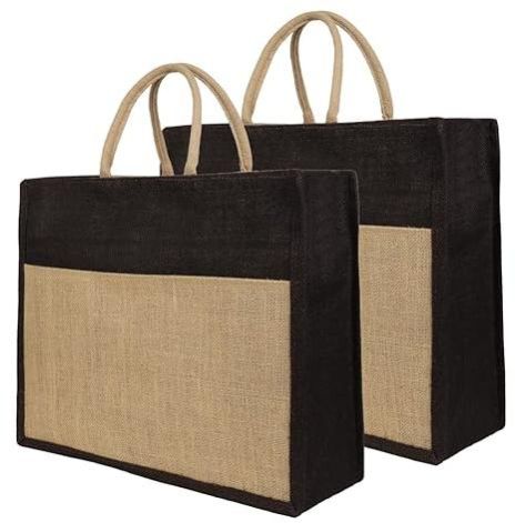 Loop Handle Jute Shopping Bags