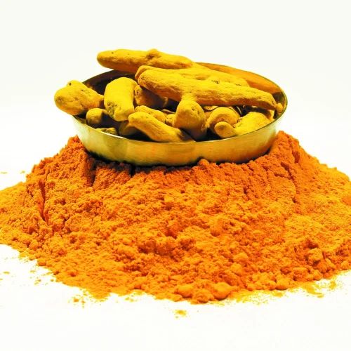 Yellow Unpolished Blended Natural Rajapuri Turmeric Powder, for Cooking, Packaging Type : Plastic Packet