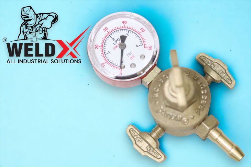 450 Brass Lpg Pressure Regulator, For Glpg Gas, Model Number : Wx02