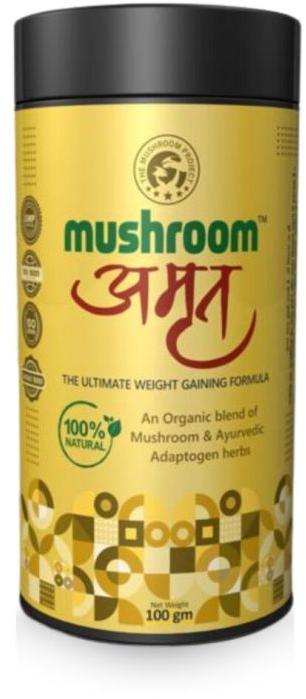 Mushroom Amrut, Size : 15 X 7.5 X 7.5 Cm