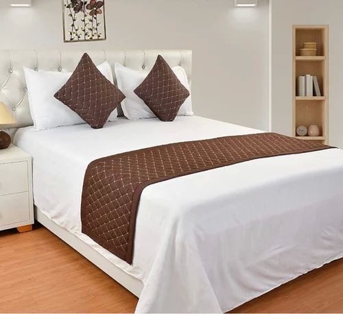 Cotton Bed Runner, for Hotel, Home, Feature : Attractive Look, Nice Pattern