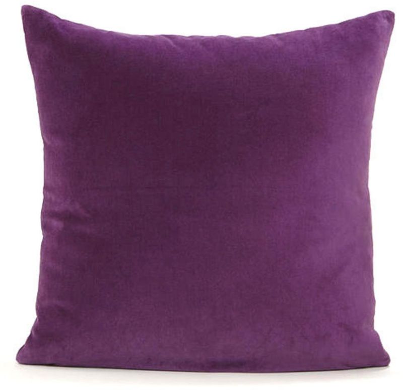 Square Plain Cotton Cushion Cover, Feature : Attractive Look, Skin Friendly