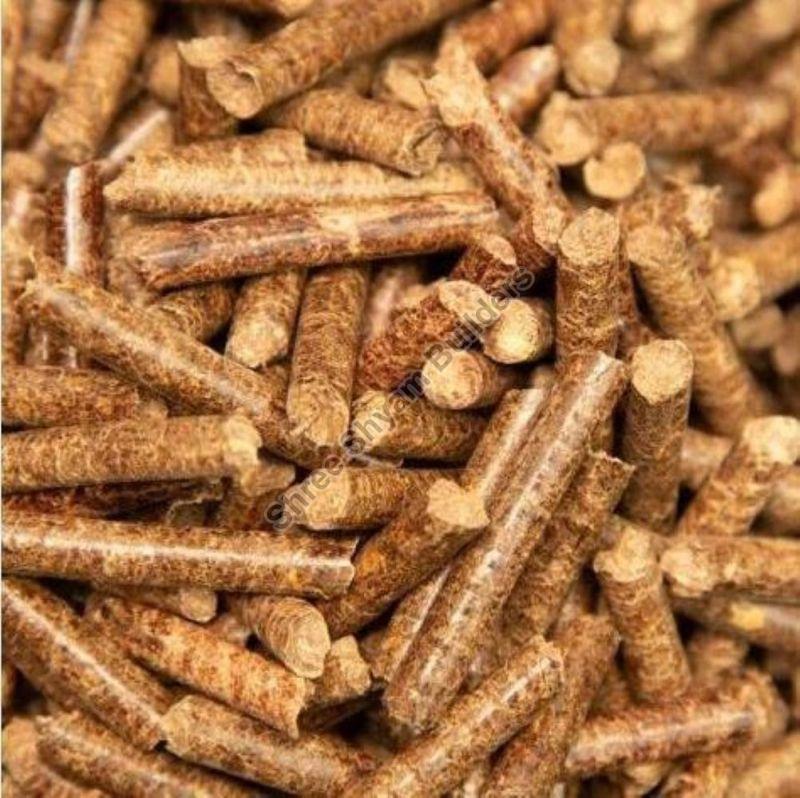 Wooden 12mm Biomass Wood Pellet, Shape : Cylindrical
