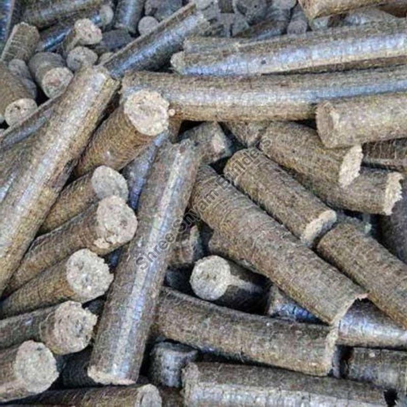 Brown Cylindrical 9mm Biomass Wood Pellet, for Industrial