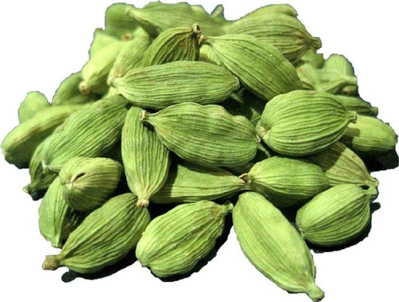 Natural Green Cardamom, for Cooking, Form : Pods