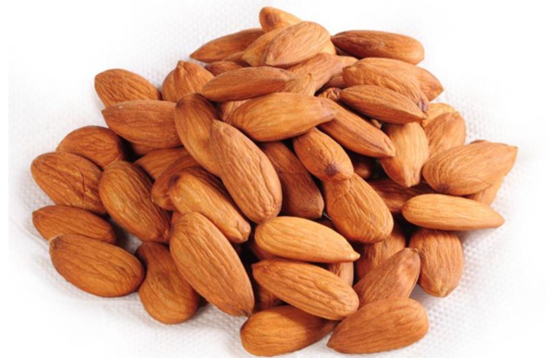 Hard Common Gurbandi Almond Nuts, for Milk, Sweets, Style : Dried