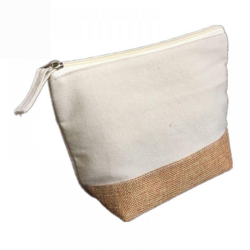 Jute Cosmetic Bag