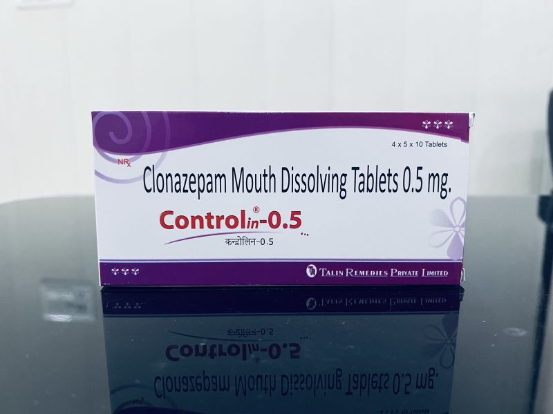 Controlin 0.5mg Tablet, Grade : Medicine Grade