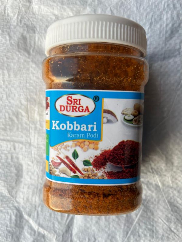  Organic Kobbari Karam Powder, Packaging Size : 1kg