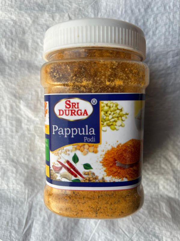 Non Polished Plastic Sri Durga Foods Pappulapodi, for Church, Color : Cream, Grey, White