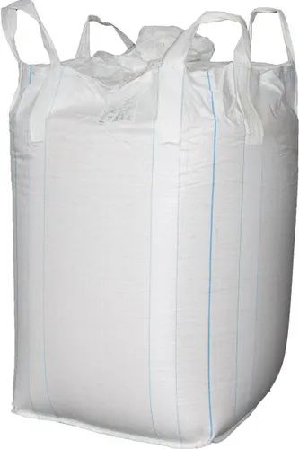 White Plain Polypropylene (PP) Circular Jumbo Bag, for Packaging, Storage Capacity : 1000 to 2000kg