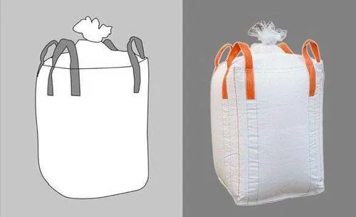 White Polypropylene (PP) Circular Store Bag