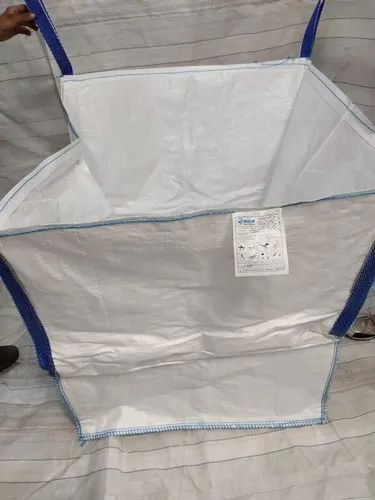 White Plain Plastic Jumbo Bag, for Packaging, Capacity : 1000 Kg