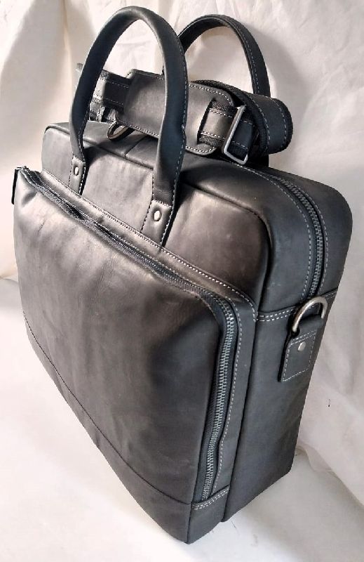 Leather Laptop Backpack