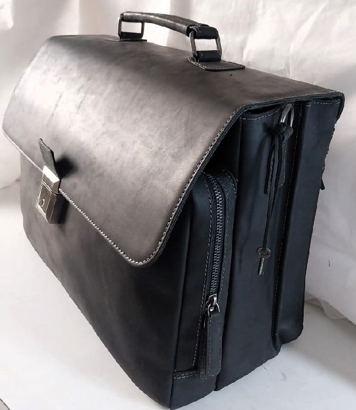 Leather Laptop Backpack