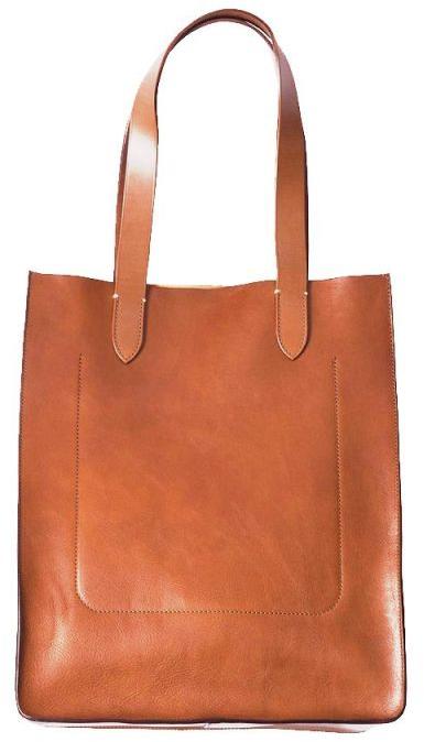 Leather Shopping Bag