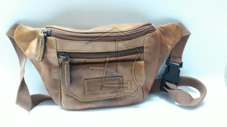  Plain Leather Belt Bag, Size : Multisizes