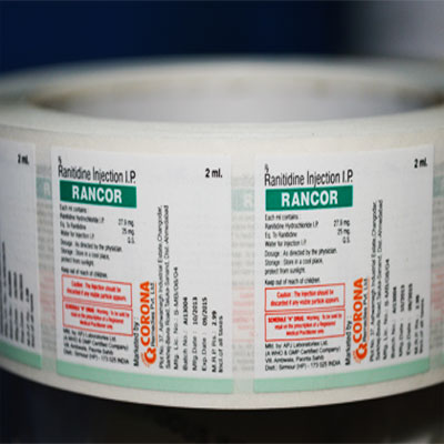 Rectangular Paper Printed Pharma Labels, Feature : Dynamic Color