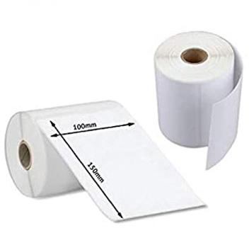 Plain Smooth Matt Roll Form Paper Thermal Label For Ecommerce Labeling, Packing List Etc