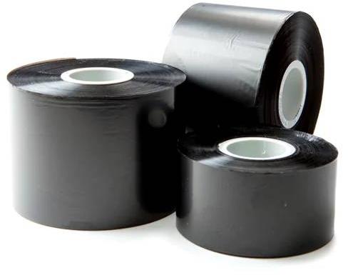 Black Plain Thermal Transfer Overprinting Ribbon, for Labeling Products, Technics : Machinemade