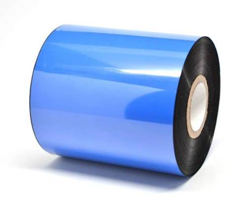 Blue Plain  Wax Resin Ribbon, for Printing, Packaging Type : Box