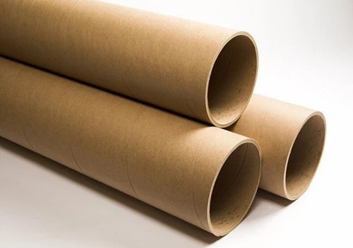 Brown Shakti Round Plain Laminated Paper Tube