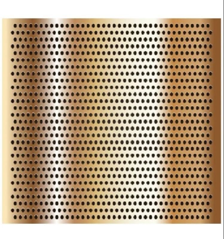 Brass Perforated Sheet