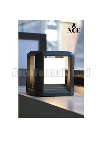 10 W Square Led Outdoor Gate Lights, for Decorative, Base Material : Stainless Steel