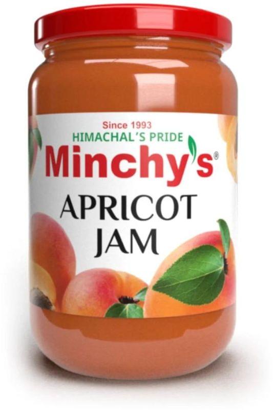 Minchy's Paste Apricot Jam, for Sweets, Packaging Type : 500gm