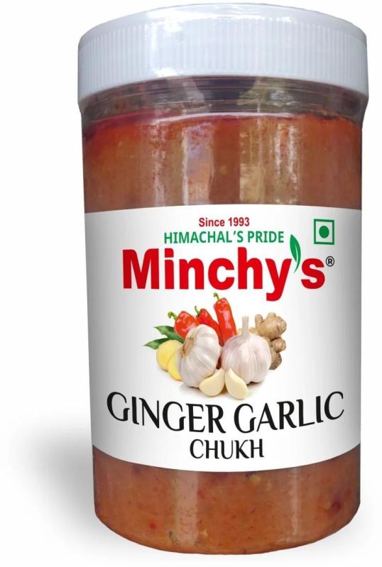 Minchy's Ginger Garlic Chukh, Packaging Size : 500gm
