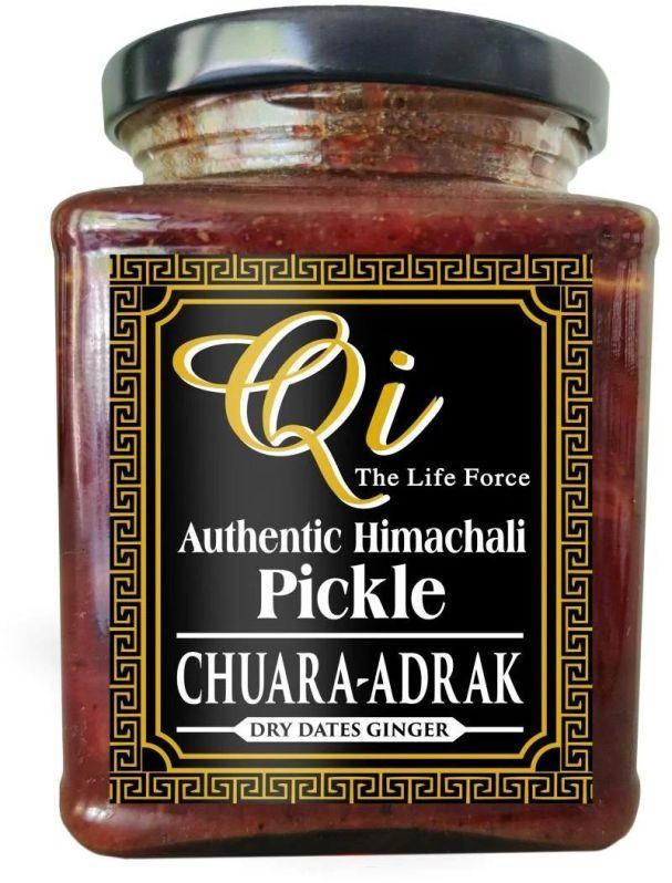 Qi Chuara Adrak Pickle, for Home, Shelf Life : 12 months from Date of Mfg.