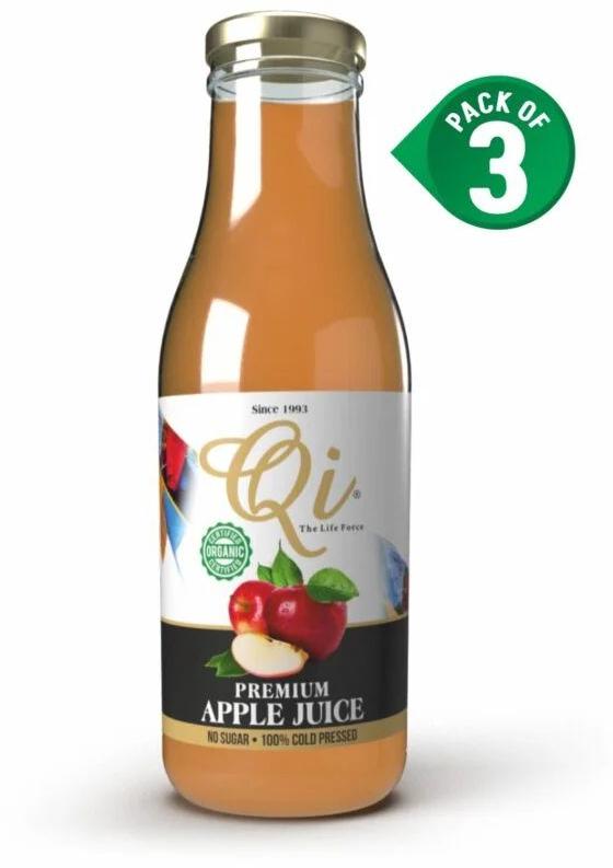 Qi Premium Apple Juice, Purity : 100 %