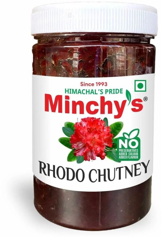 Minchy's Rhodo Chutney, Packaging Type : Plastic Container