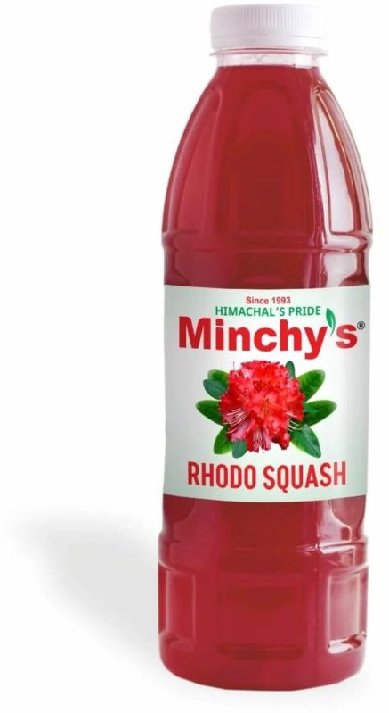 Minchy's Rhodo Squash, Packaging Type : Bottle