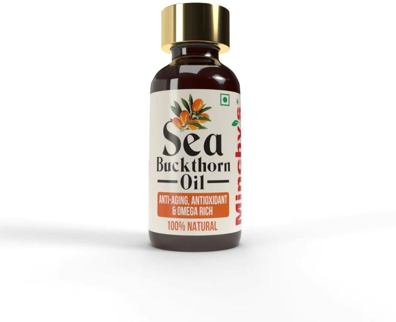 Minchy's Organic Sea Buckthorn Oil, Packaging Type : Bottle