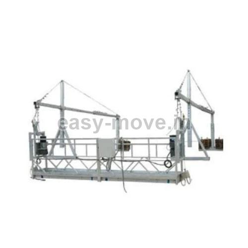 Easy Move Aluminum Suspended Platform, for Construction, Color : Silver