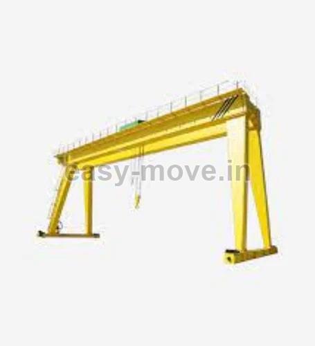 Easy Move Cast Iron Double Girder Goliath Crane, Load Capacity : 5-10tons